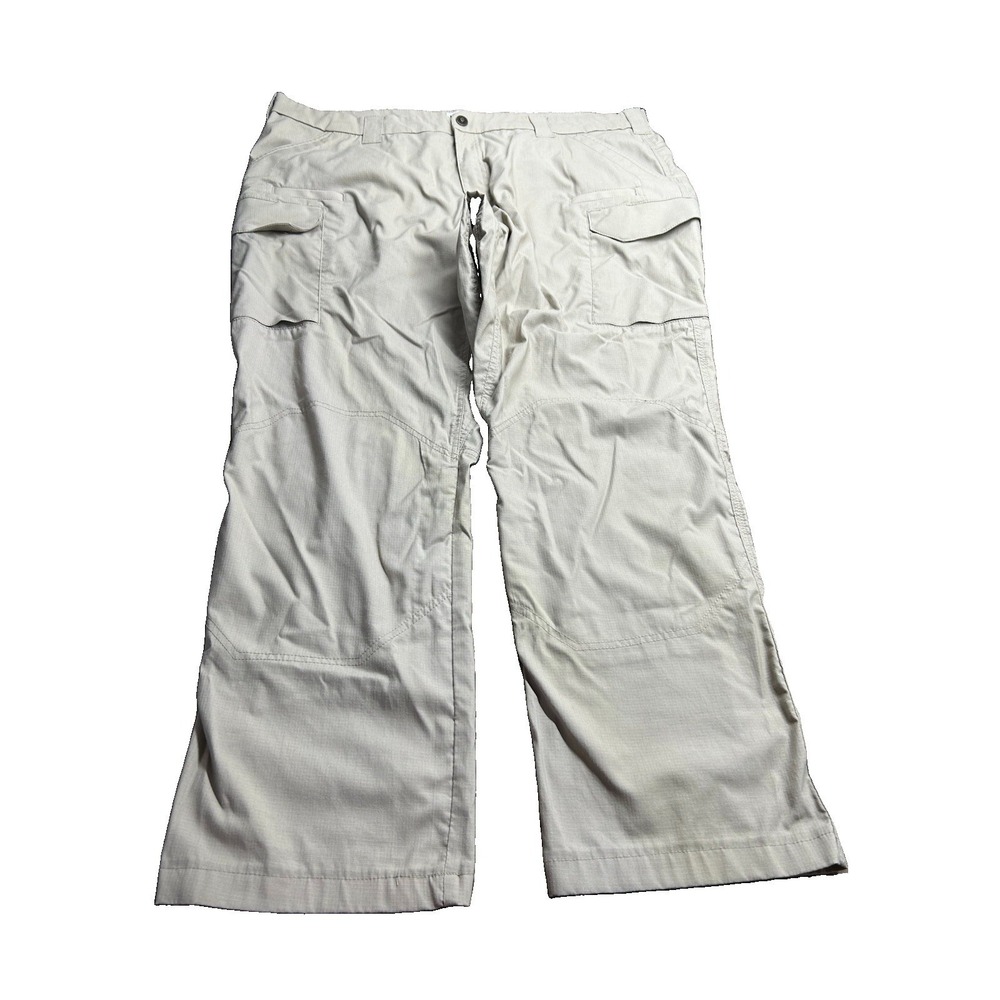 First Tactical Mens Ripstop Cargo Pants 46x31 Tan Khaki Tactical Work Trousers